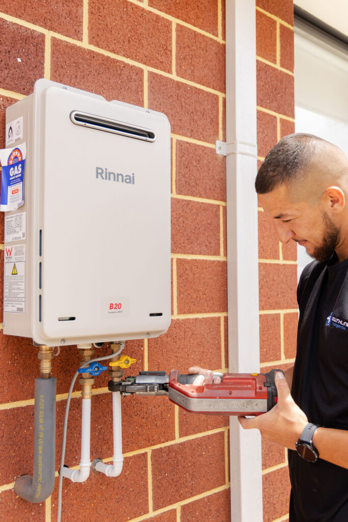 Hot water systems installations perth | Rinnai hot water system southline plumbing and gas